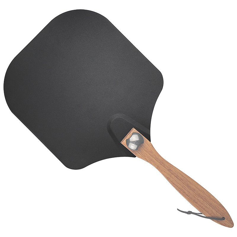 UG Grill Sada pizza příslušenství III, DP-6819B Black - malá lopata, kolébkový nůž, špachtle