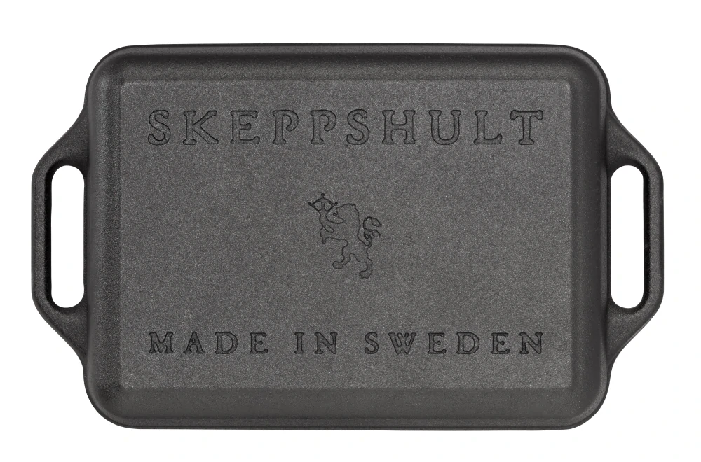 Skeppshult litinový pekáč 30x22cm, 3 l s madly švédská litina, 6350