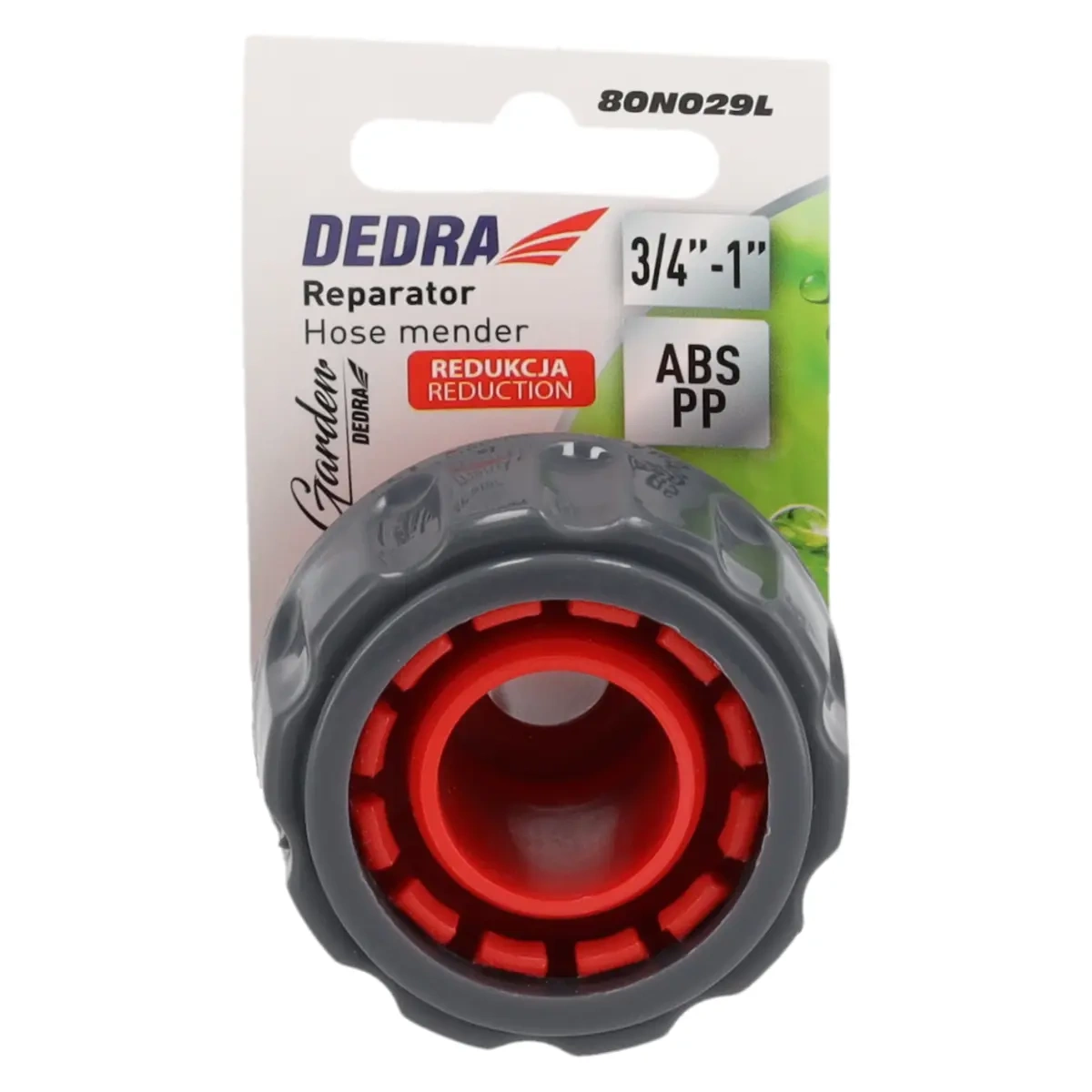 Dedra Redukční hadicová spojka 3/4"-1" 80N029L, ABS, PP plast, na zahradní hadici