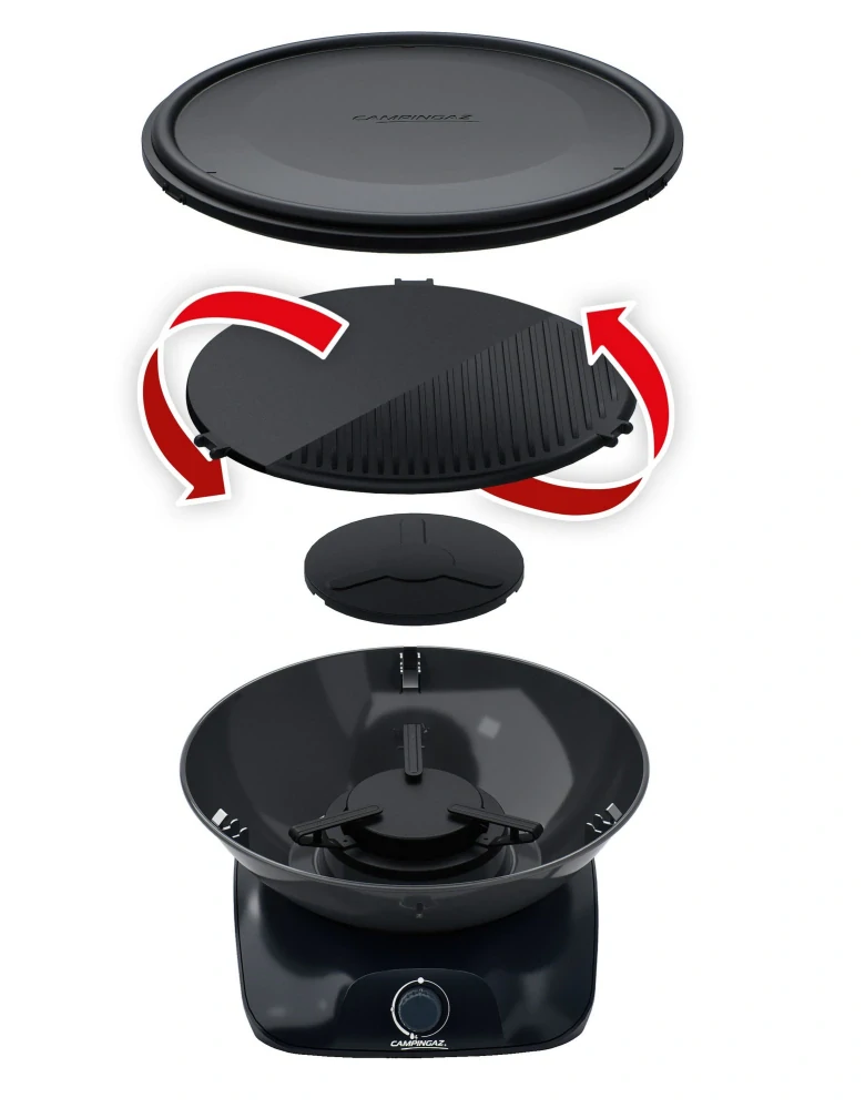 Campingaz Stove 360 - stolní party, cestovní gril 2000038776 na CV kartuše, kruhová plotna