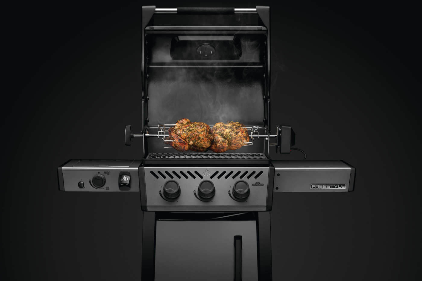 Napoleon FreeStyle 365 DSIBPGT Plynový gril, 3+1 hořák, 15 kW F365DSIBPGT-CS + vařič, skříňka