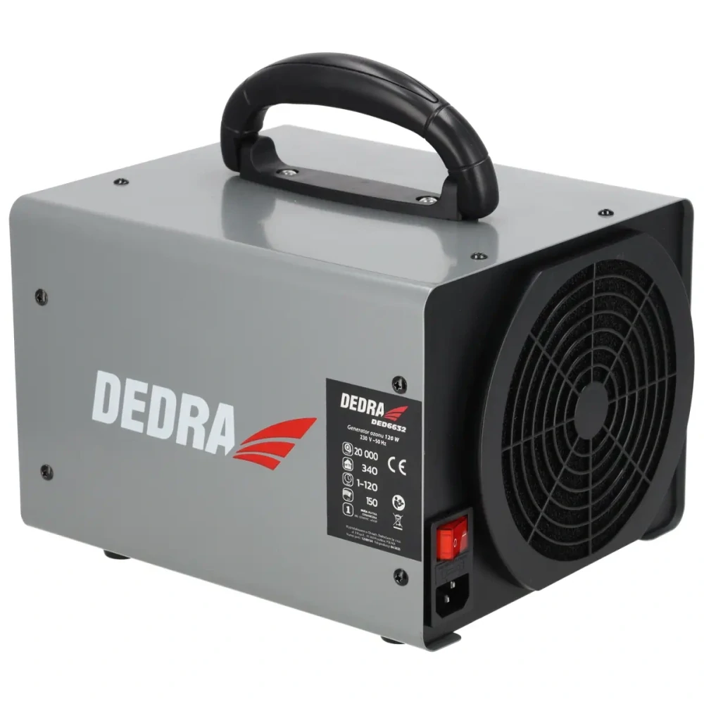 Dedra Generátor ozonu 20g/h 120W DED6632 ozónový čistič + flexi hadice
