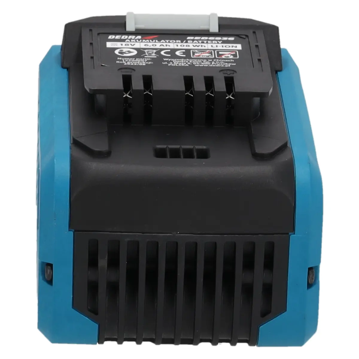 Dedra DED6936 Akumulátor 6,0 Ah 18V Li-Ion SAS+ALL baterie, 108 Wh