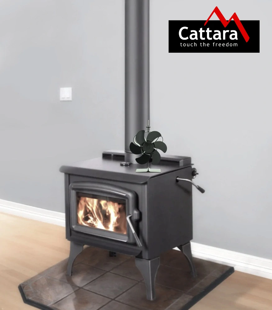 Cattara Ventilátor krbový CROWN s podstavcem 150mm, 14500