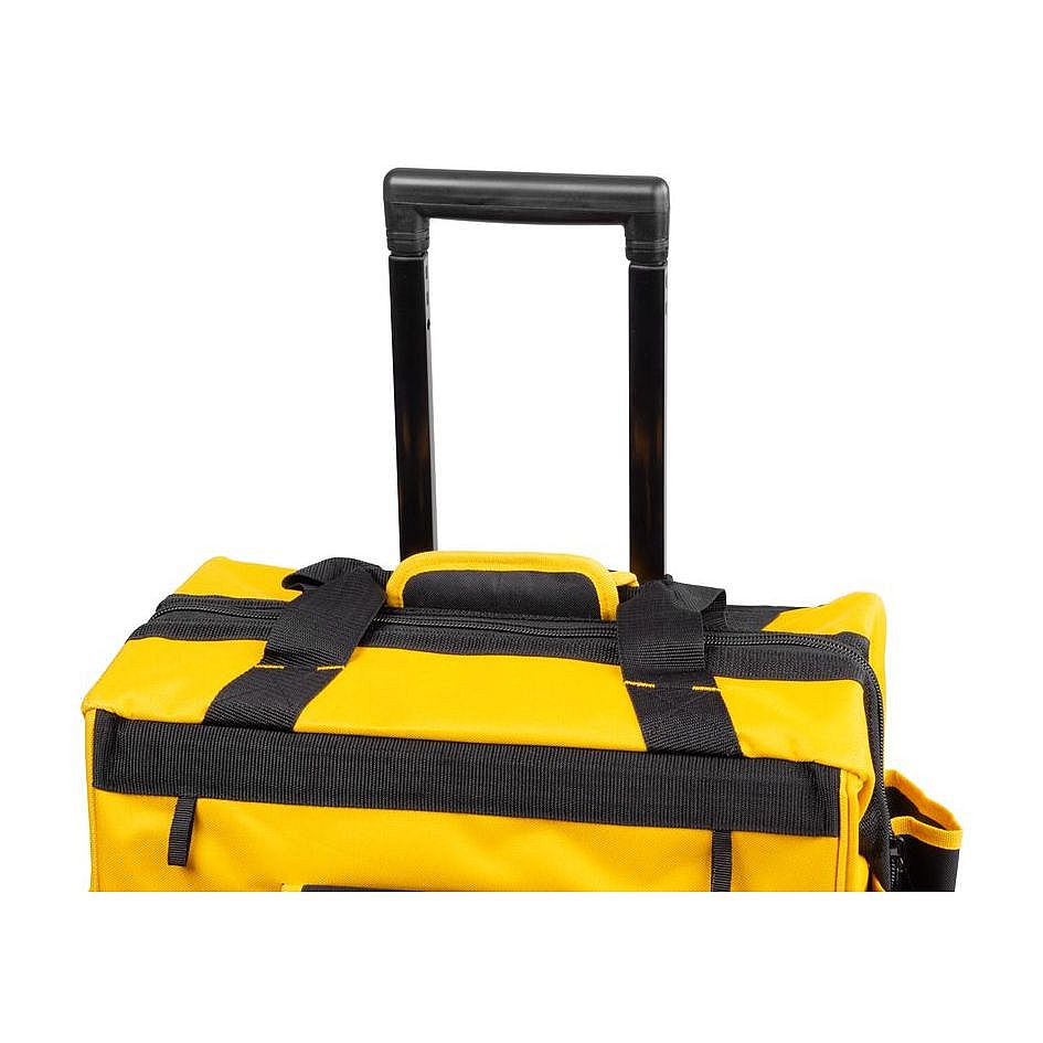 Strend Pro Brašna textilní na nářadí do 20 Kg, 2120070, 44x24x42cm, teleskopická rukojeť, kolečka