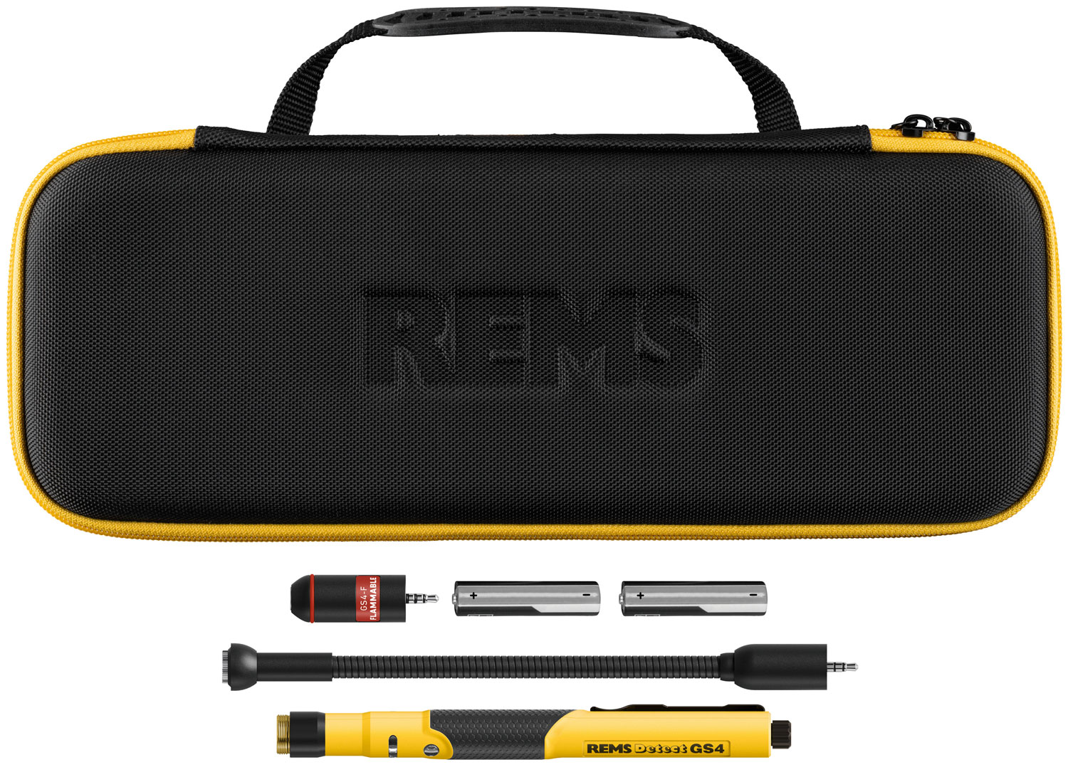Rems Detect GS4 Set F 611095 Elektronický detektor úniků plynu, tužka - pro hořlavé plyny