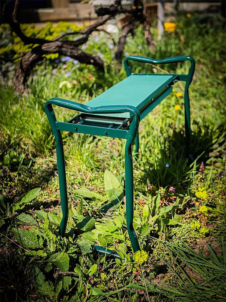 Strend Pro židlička G202 zahradní, skládací 59x28x49 cm, 221913, klekátko