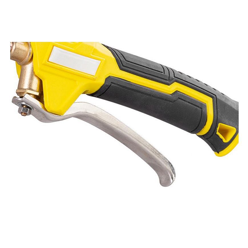 Opalovací IPA sada, hořák 40 cm s pákou PQ009, 3 koncovky 25-35-50mm Strend Pro, 220972 hadice 2x3/8", žlutý