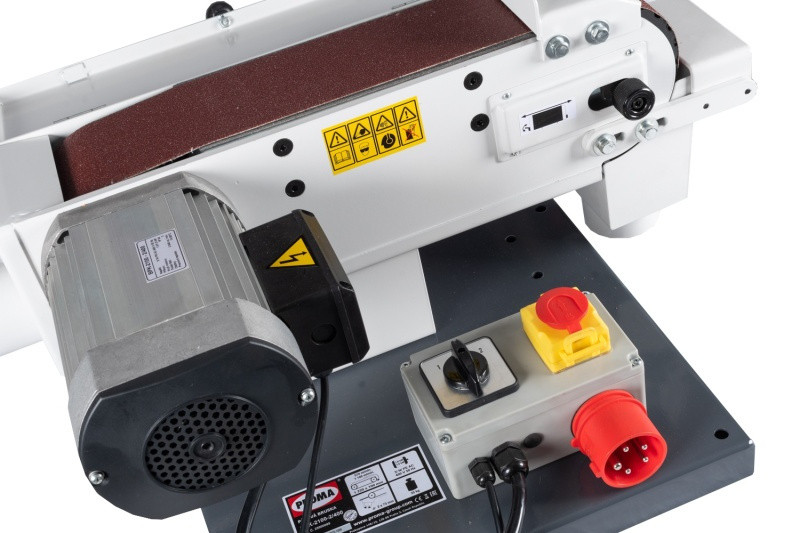 Proma BPK-2100-2/400 pásová bruska na kov, 25000089, 1500W, 400V, 2 rychlosti