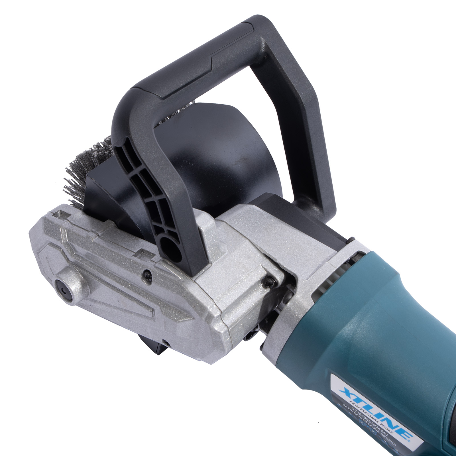 XTLINE Satinační válcová bruska 1300 W, 120x100 mm XT105355, s hnacím řemenem