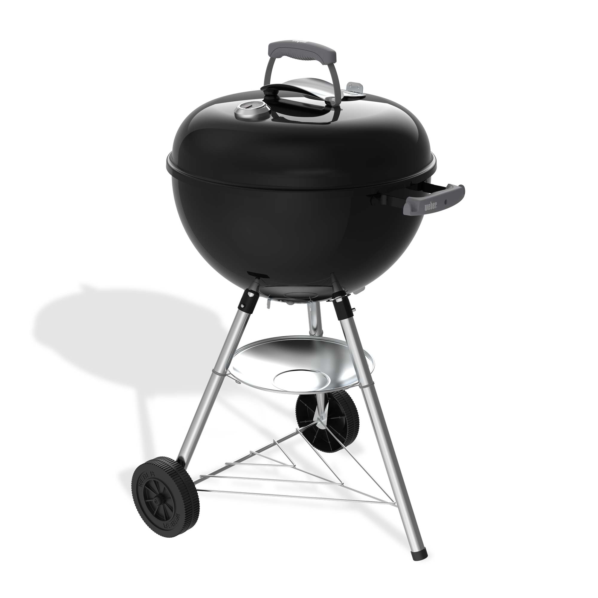 Weber gril na dřevěné uhlí Bar-B-Kettle 47 cm, 1502055 + teploměr ve víku