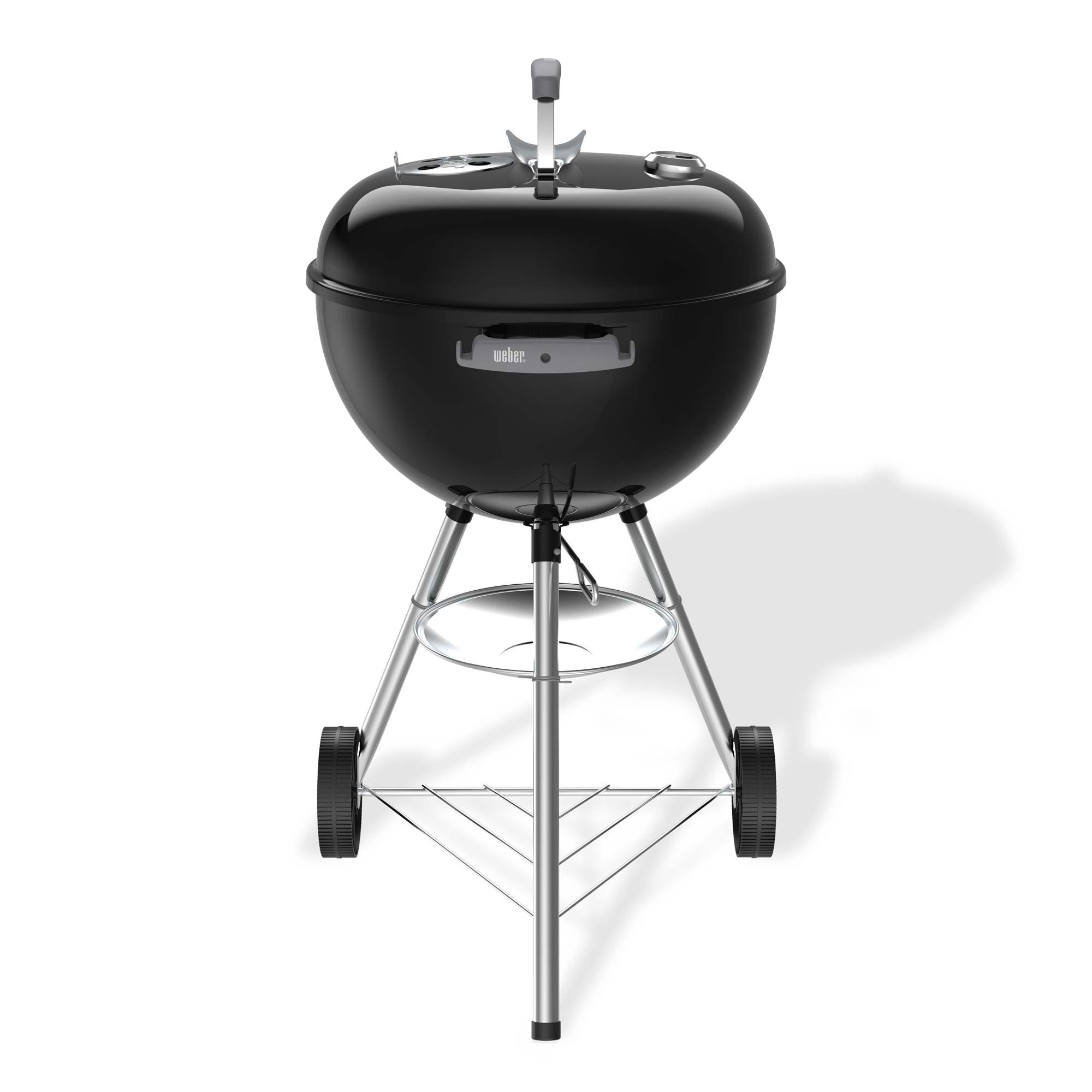 Weber Original Kettle 47 cm 1502192, gril na dřevěné uhlí, One-Touch, teploměr