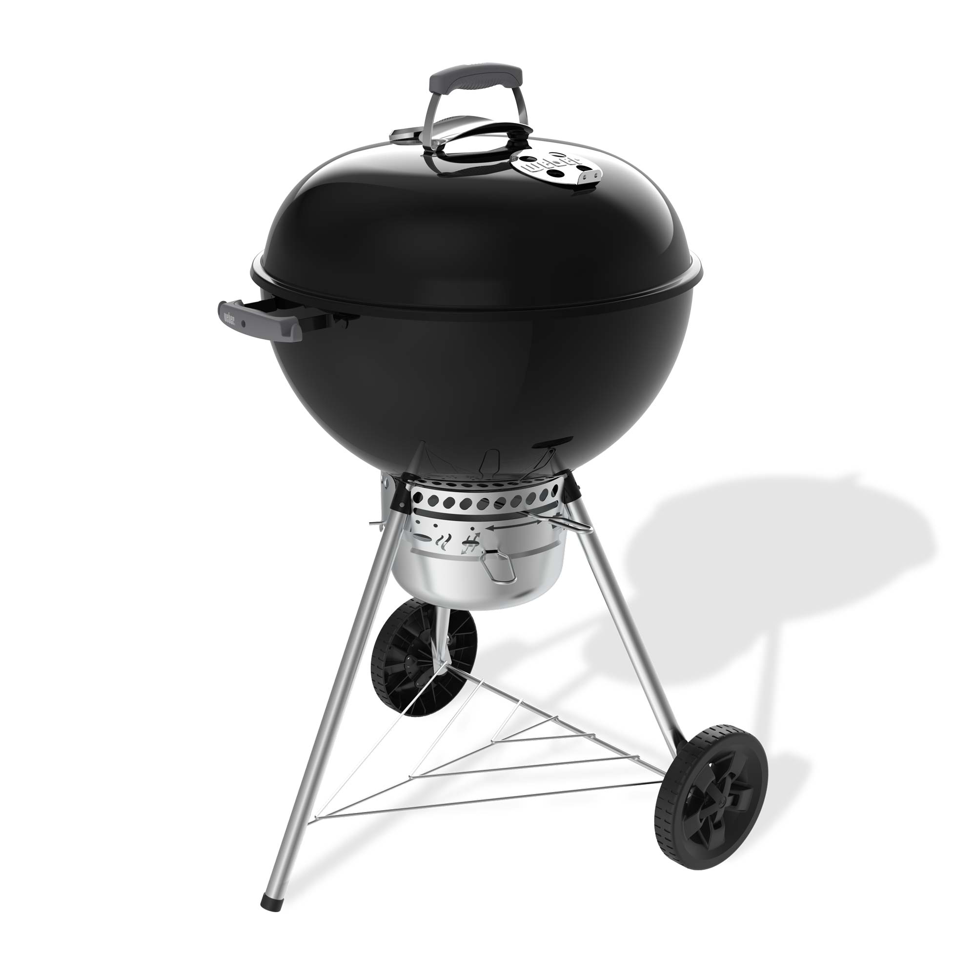Weber Original Kettle Premium 57 cm 1502210, One-Touch a GBS System, teploměr