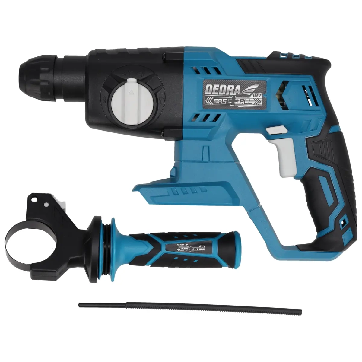 Sada aku vrtacího kladiva DEDRA SAS+ALL DED7017 18V, 1,8J, SDS Plus s 4,0Ah baterií, brašnou