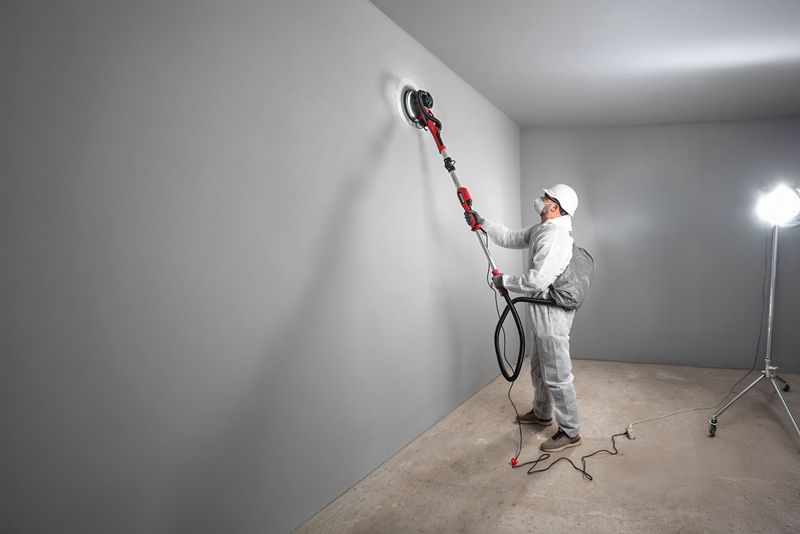 Worcraft elektrická bruska na sádrokarton 900 W, 215 mm DS09-215