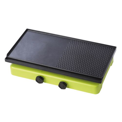 Meva GP22001 Grilovací rošt, plotna DUO 45x25 cm s nepřilnavým povrchem na plynové vařiče