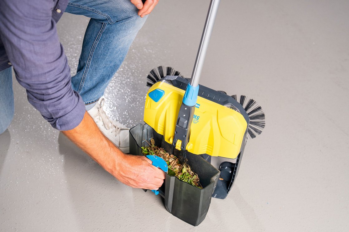 GLORIA EasySweep 18V – Akumulátorový zametací stroj 001500.0000 (bez aku), záběr 40 cm