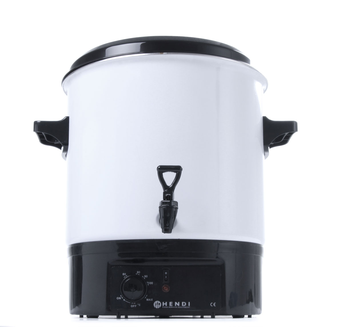 Ohřívač na teplé nápoje 27l, svařák - smaltovaný Hendi 240601