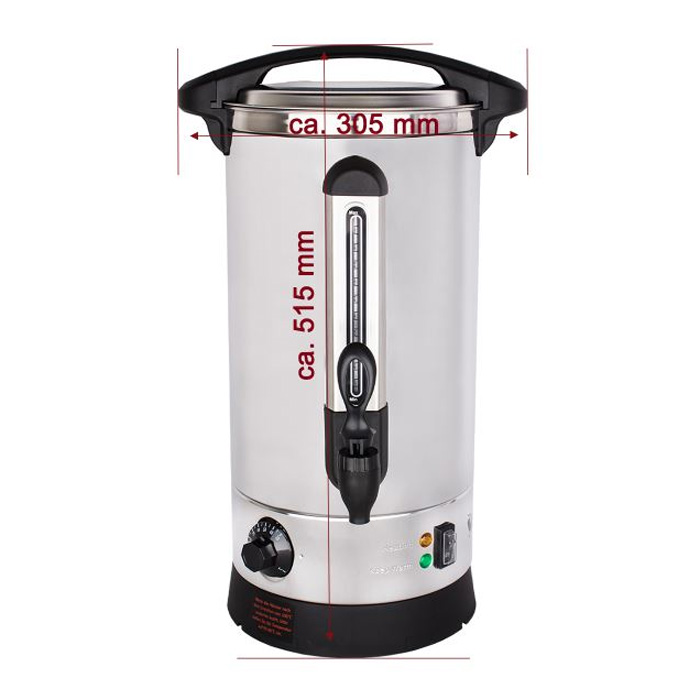 Varný termos 10l Beeketal BGWK10 s kohoutkem, termostat 230V 1500W