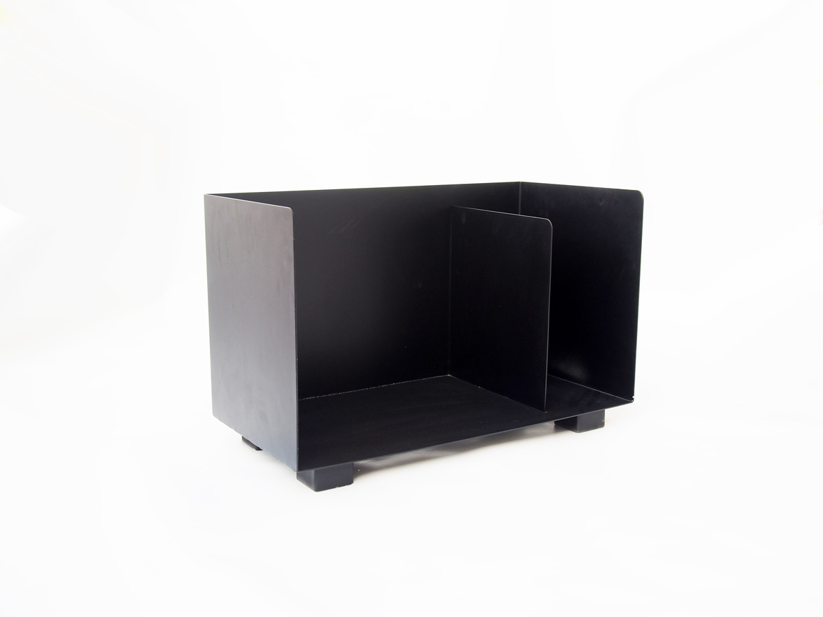 GFIRE Zásobník na dřevo, 2Box 80x40x50cm s přepážkou a nožkami, 3mm
