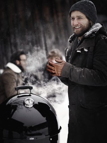 Weber Udírna Smokey Mountain Cooker 47 cm, černá, 721004