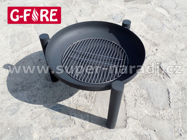 Kovové ohniště TRIPOD 60 ECO "1", s palivovým roštem, GFIRE
