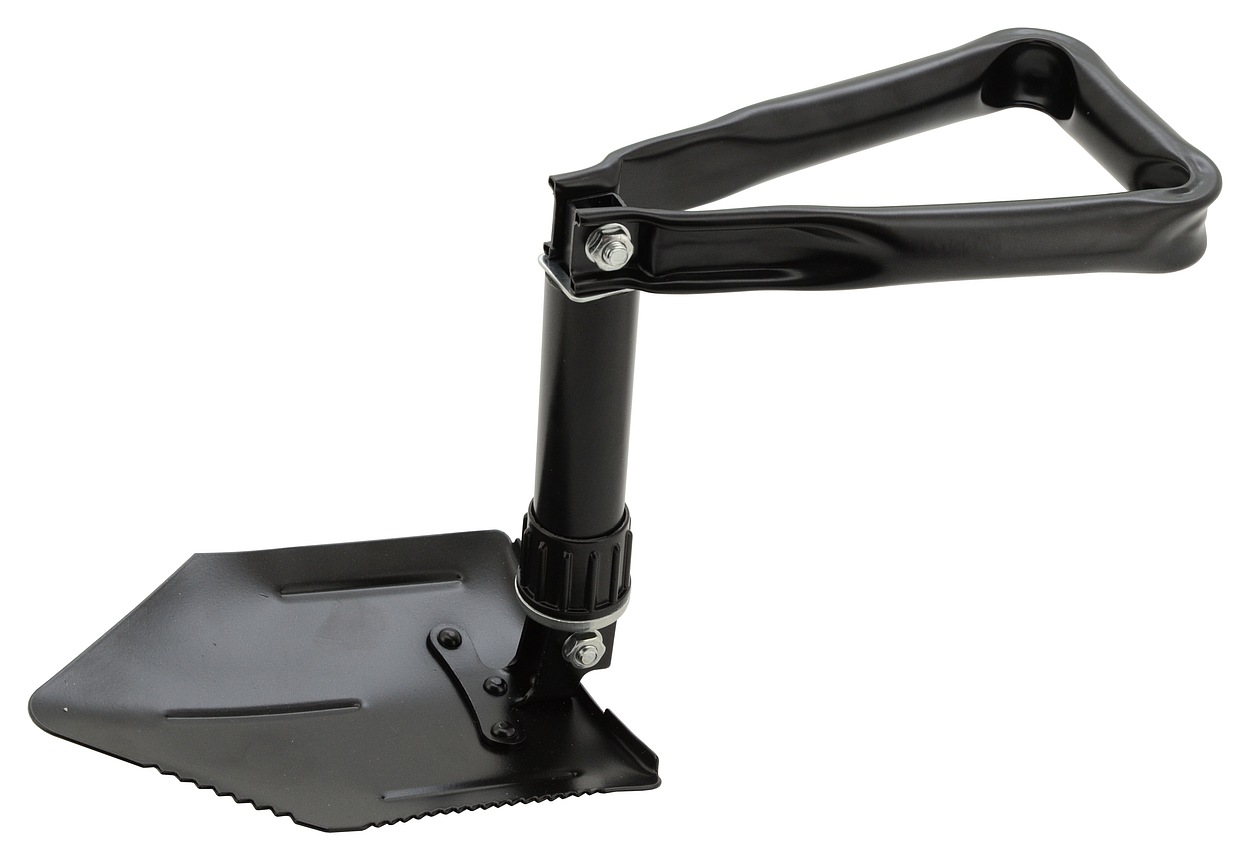 Lopatka skládací kovová 58cm Cattara 13274