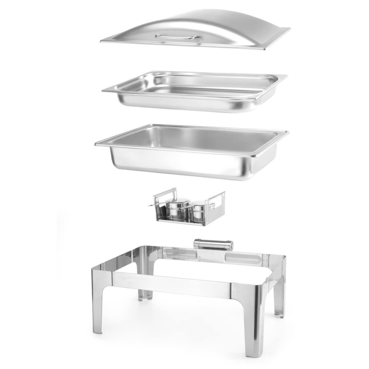 Chafing GN 1/1 saténový vzhled 55 cm Hendi 470251