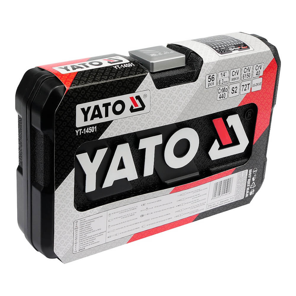 Gola sada 1/4" 56 ks Yato 14501