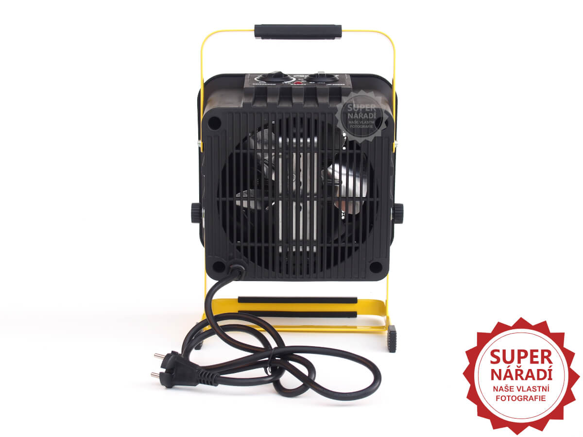 Dedra PTC elektrický ohřívač vzduchu 3 kW 230 V s ventilátorem, keramický DED9931C3