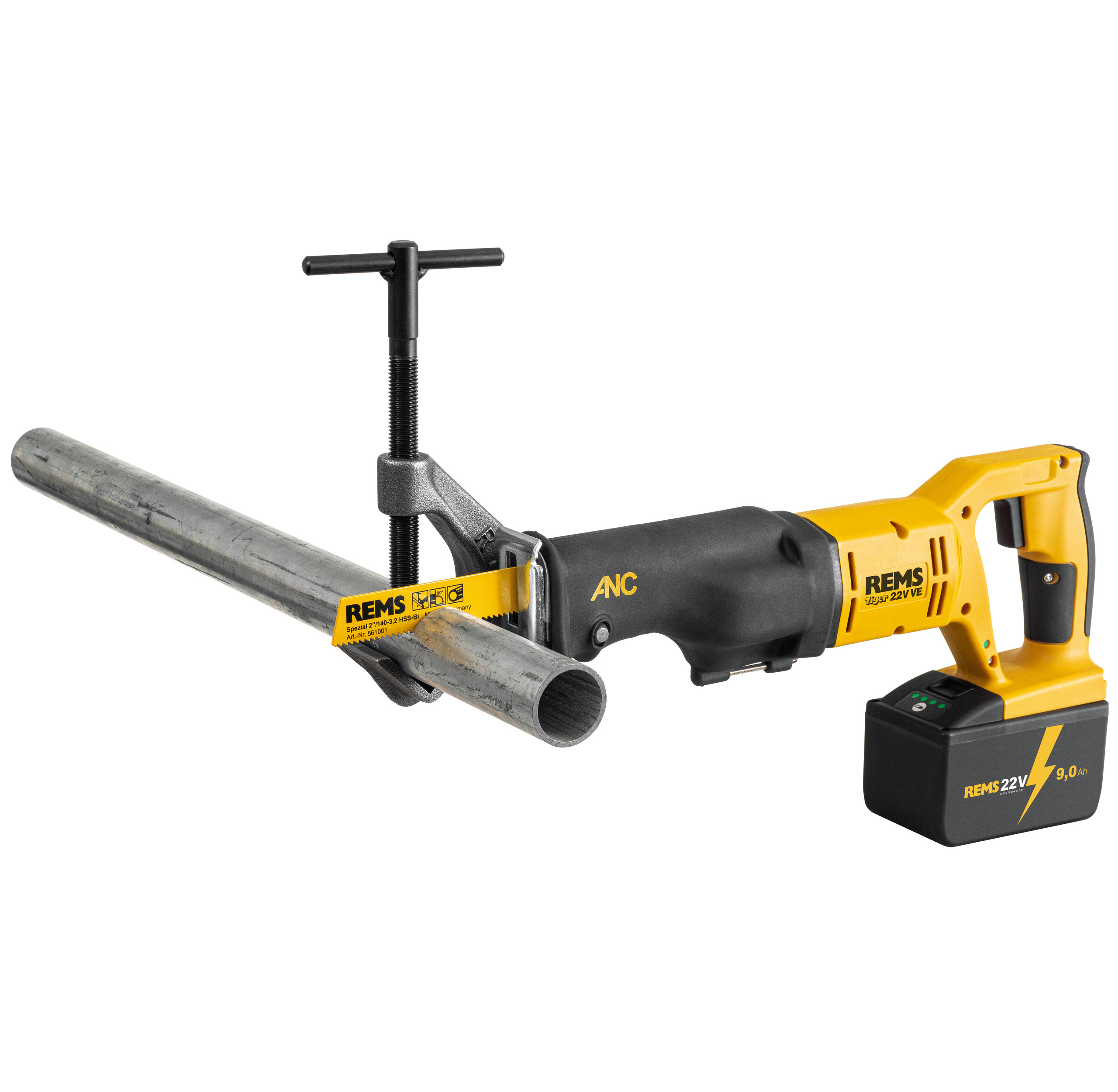 REMS Akku-Tiger 22V VE Aku šavlová pila Li-Ion 21,6V, 9 Ah, 560053