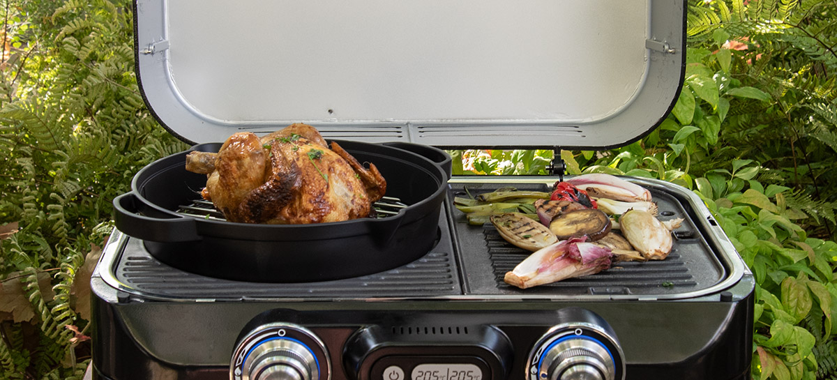 Campingaz Culinary Modular Litinový hrnec s roštem 2000035416