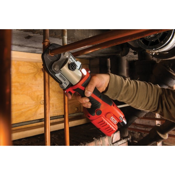 Ridgid Mini lisovací kleště RP-241 Akku 24 kN 59188 Set, bez čelistí