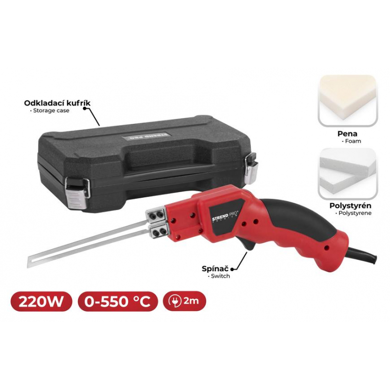 Elektrická řezačka 150W na polystyren Strend Pro GW8005 212316
