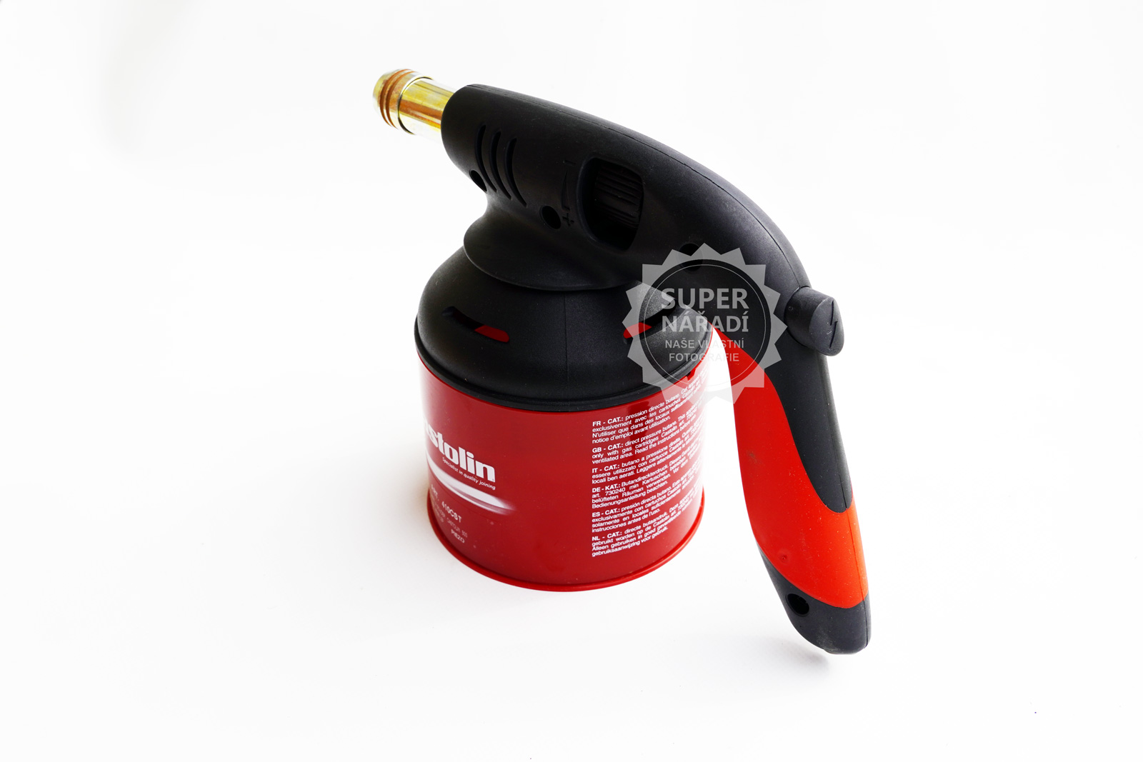 Castolin Plynový hořák 1,4 kW piezo KIT + 2 kartuše 190g 754313 45090.LSP letlampa