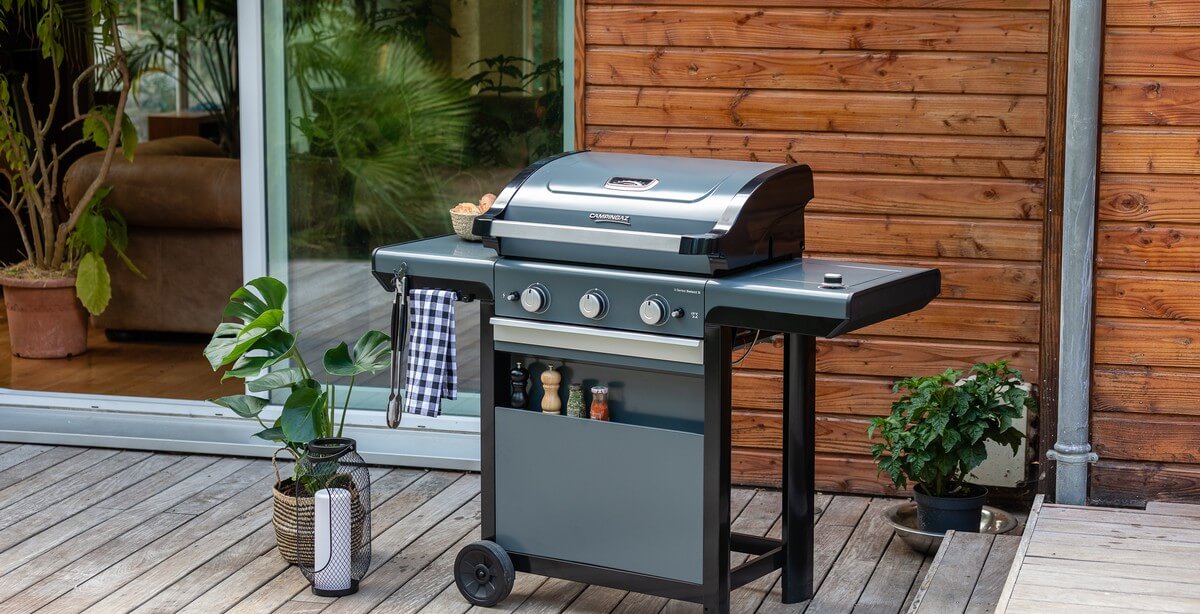 Campingaz 3 Series Select S plynový gril + boční vařič 2000037275, 14,8 kW