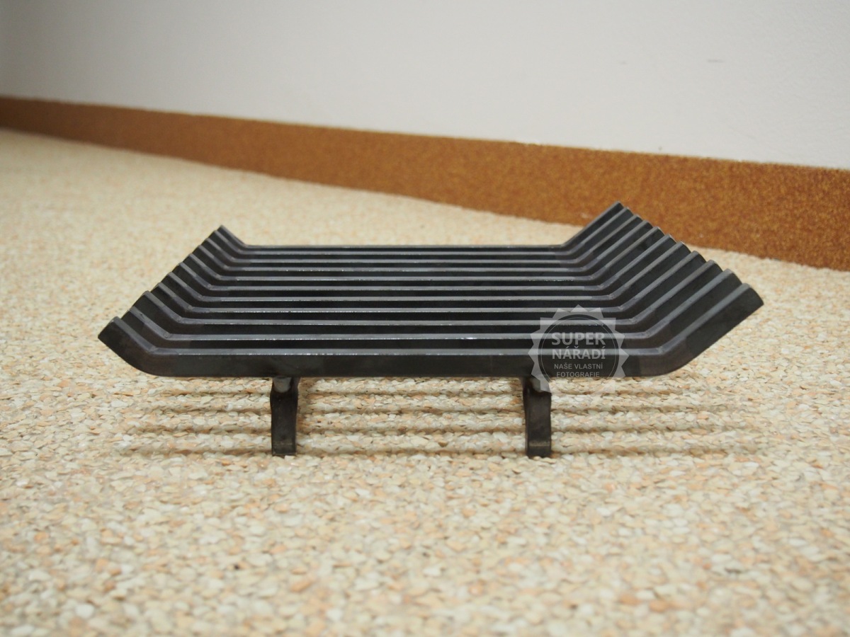 GFIRE Krbový rošt G1-B Eco 39x33cm V11 12x12 mm do topeniště, ocelový