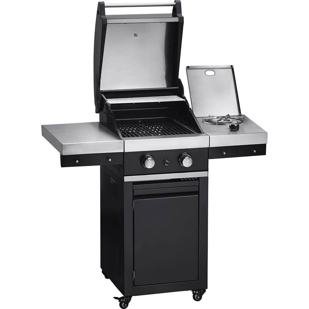 Plynový gril 8,4 kW GrandHall Classic G2 s bočním hořákem K02000237A