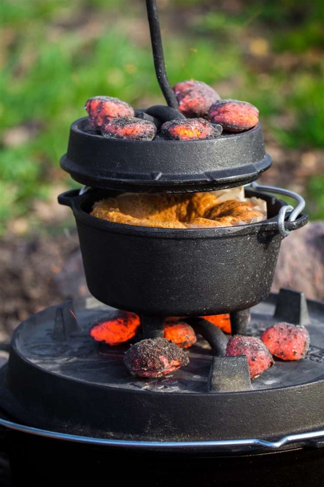 Litinový kotlík 0,9 l s poklicí Dutch Oven ft1 Petromax 701751 Holandská trouba