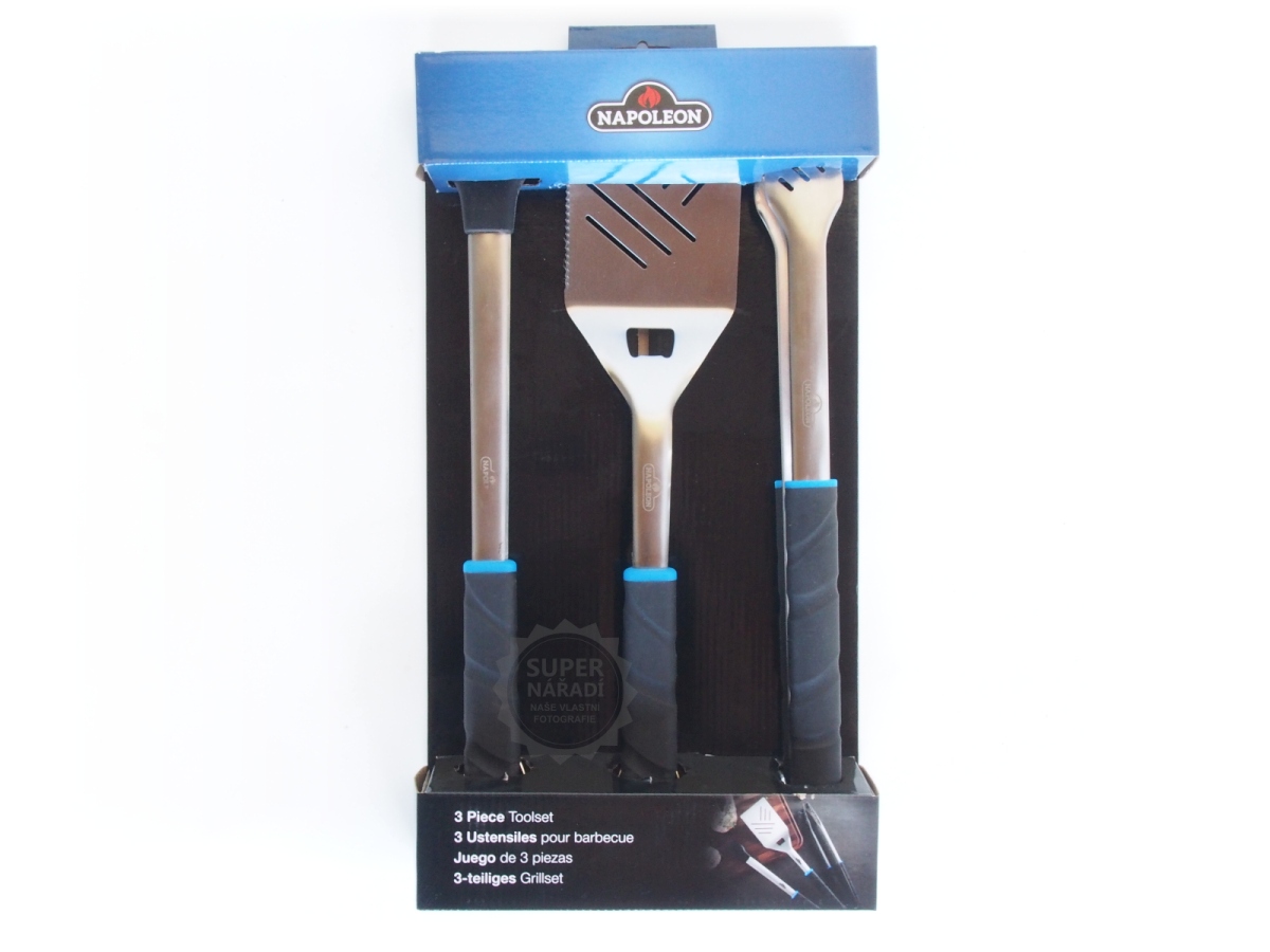 Grilovací náčiní 46 cm nerez 3 ks Napoleon 70035