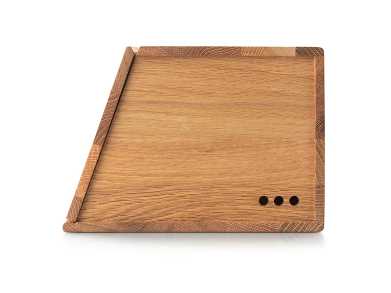 Dřevěný chlebník DUB 40x26 cm Continenta C4160