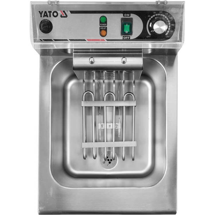 Yato Fritéza 12 l, s ventilem 5 kW 400V, jednokomorová YG-04630, nerezová