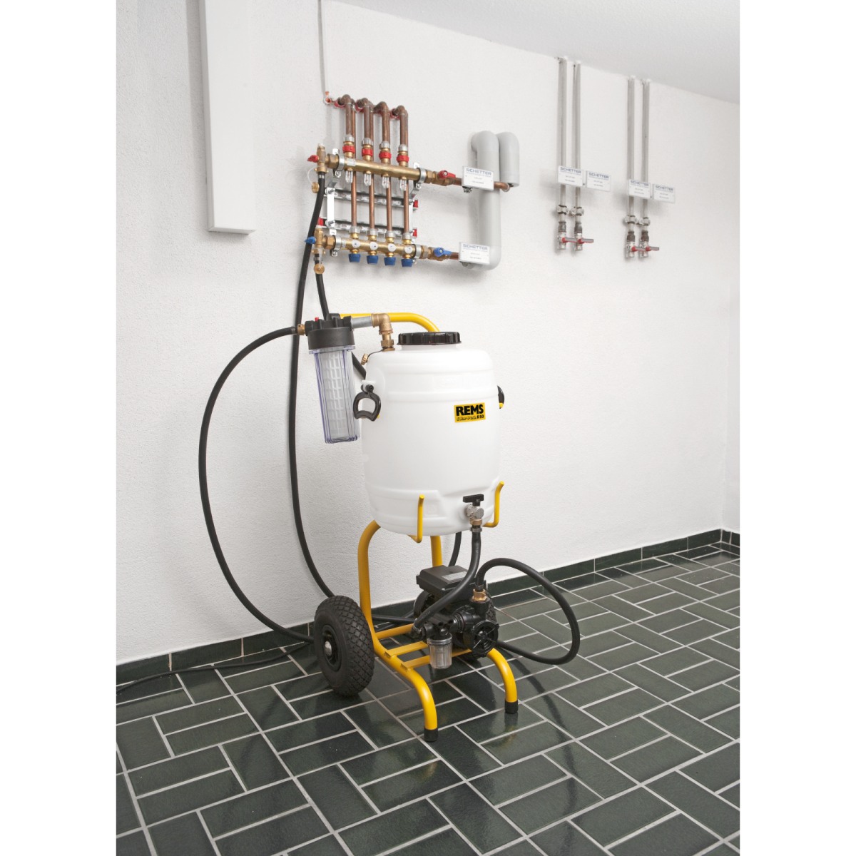 Rems Solar-Push K 60 Elektrická plnící a proplachovací jednotka 115312