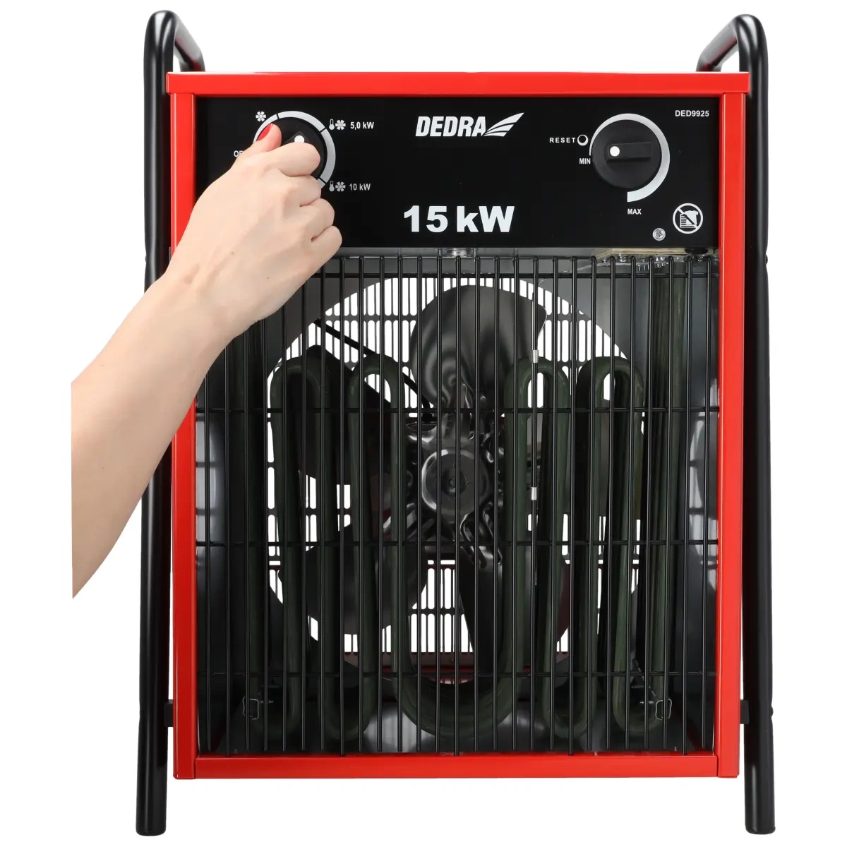 Dedra DED9925 Profesionální elektrické topidlo 15 kW na 400 V s termostatem