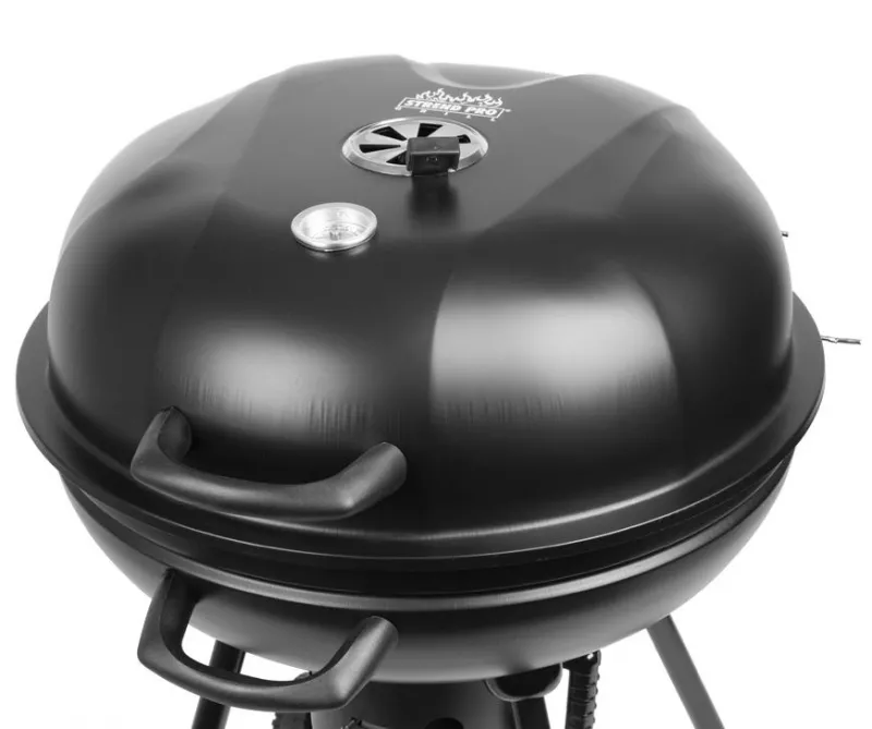 Gril Oliver BBQ StrendPro 54x57x92cm na dřevěné uhlí, kotlový, 50 cm rošt
