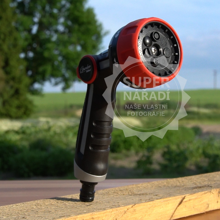 Dedra zavlažovací pistole 7 funkcí ULTC 80N253K 1/2" Thumb Control, ovládání palcem