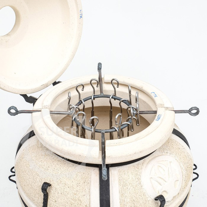 Keramická pec Tandoor 107 cm Ataman-L s odklápěcím víkem Amfora, Tandýr 00002042