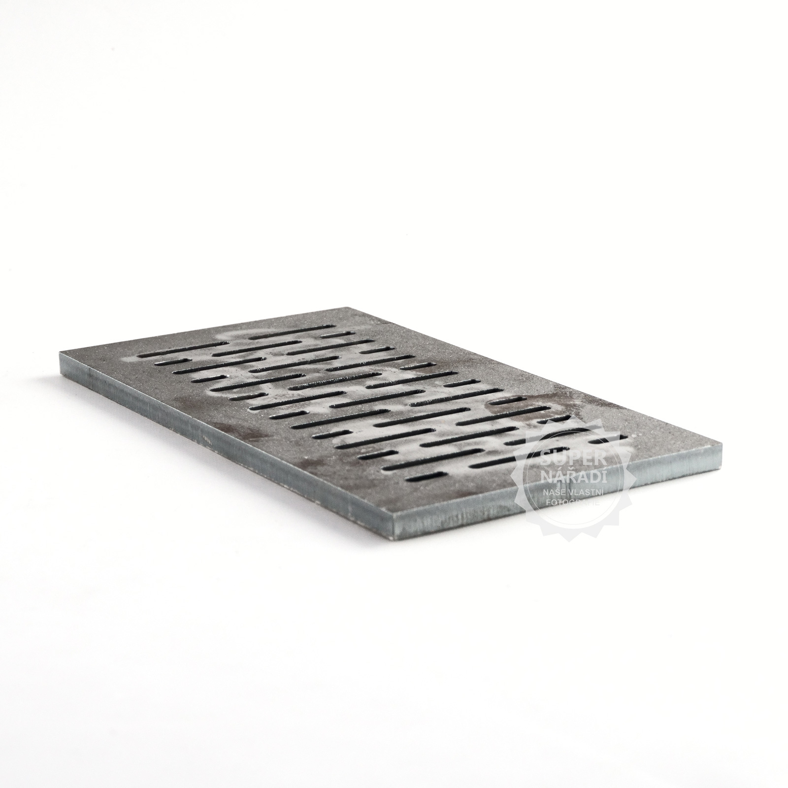 Ocelový rošt 6x11", 10mm 153x280 do kamen, krbů Braver palivový BR6X11