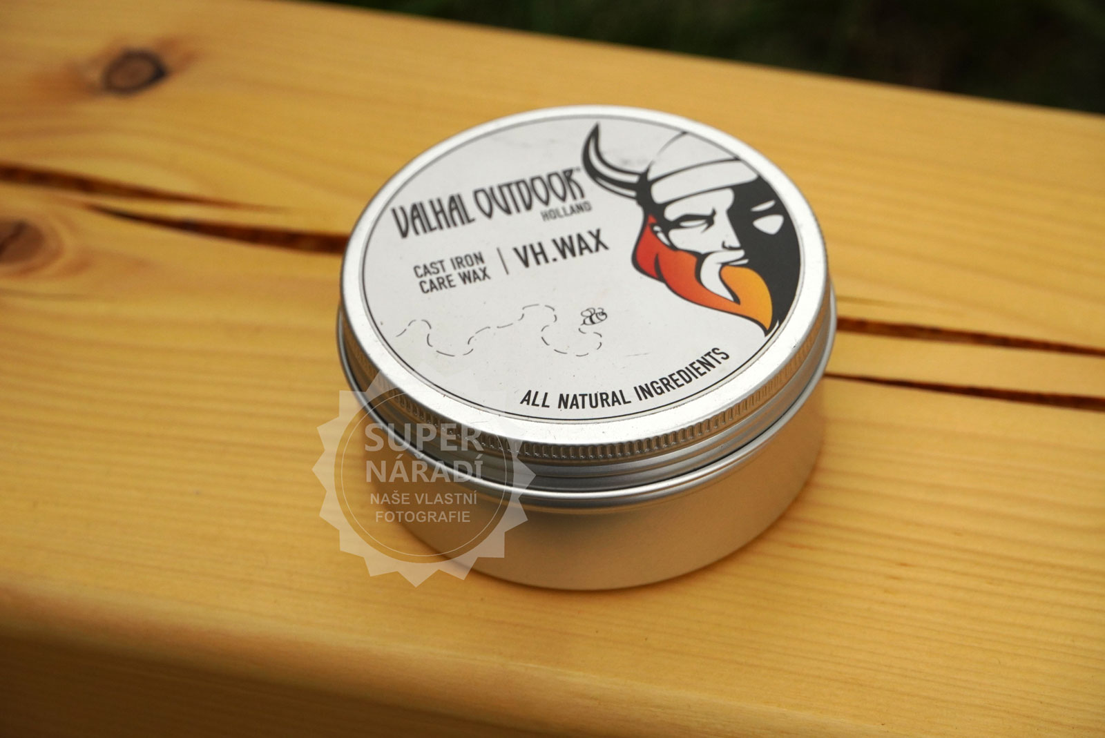 Vosk na ochranu litinového nádobí 160 g Valhal Outdoor VH.WAX