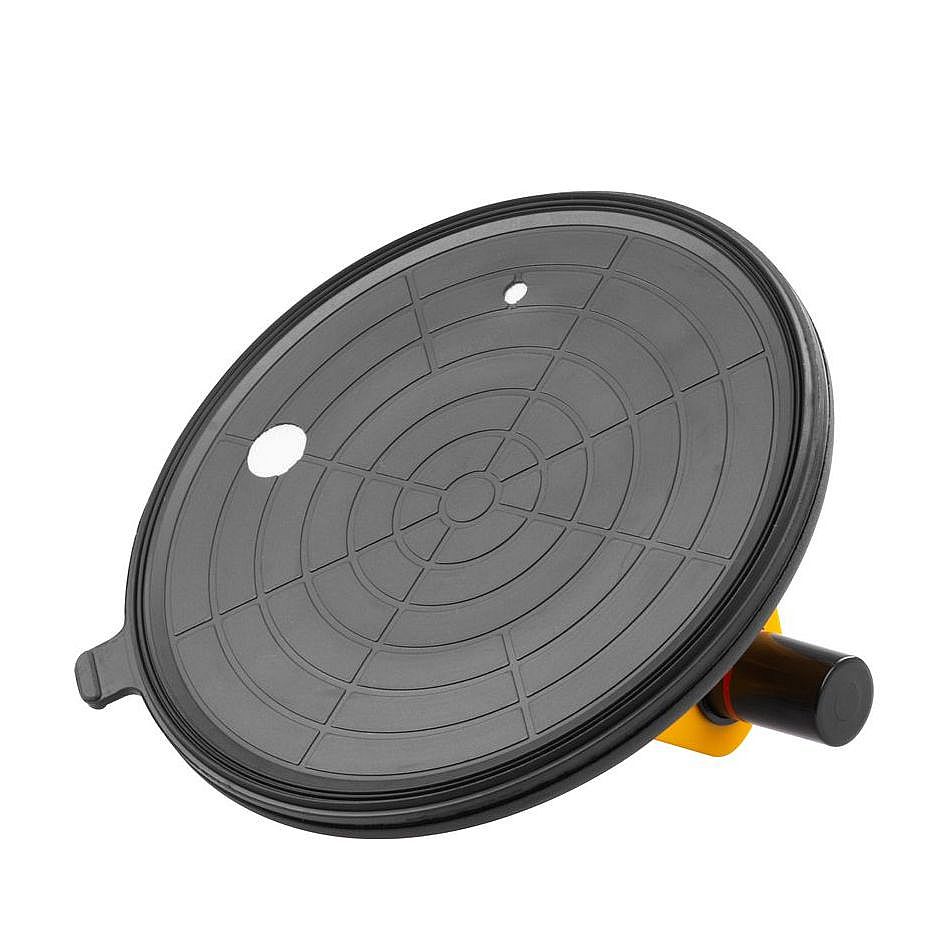 Držák, nosič na dlažbu 200mm s manometrem, 1 přísavka do 120kg, Strend Pro 2172827